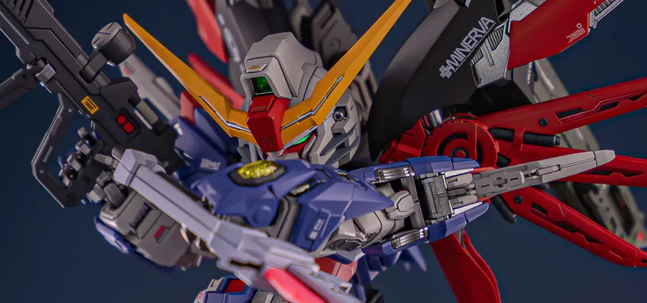 MGSD Destiny Gundam Custom Myniatures
