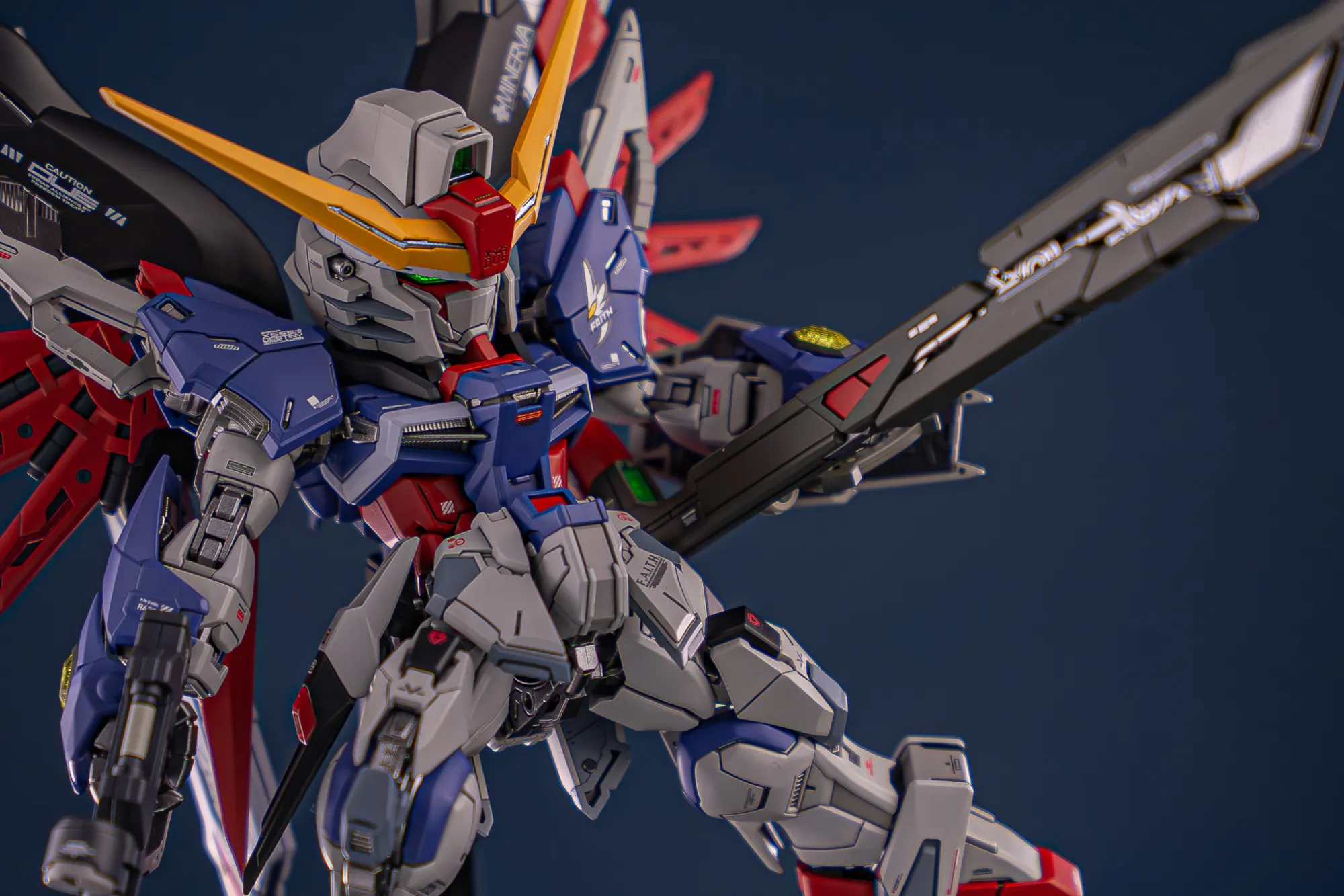 MGSD Destiny Gundam Custom Myniatures