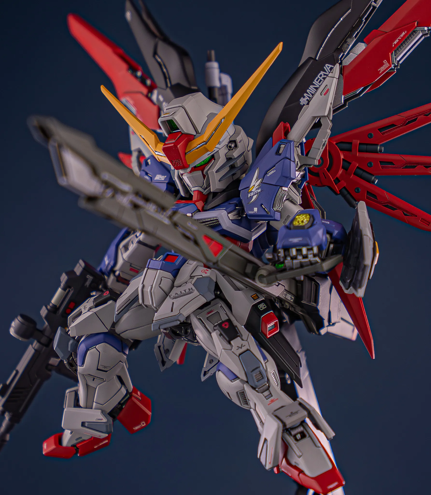 MGSD Destiny Gundam Custom Myniatures