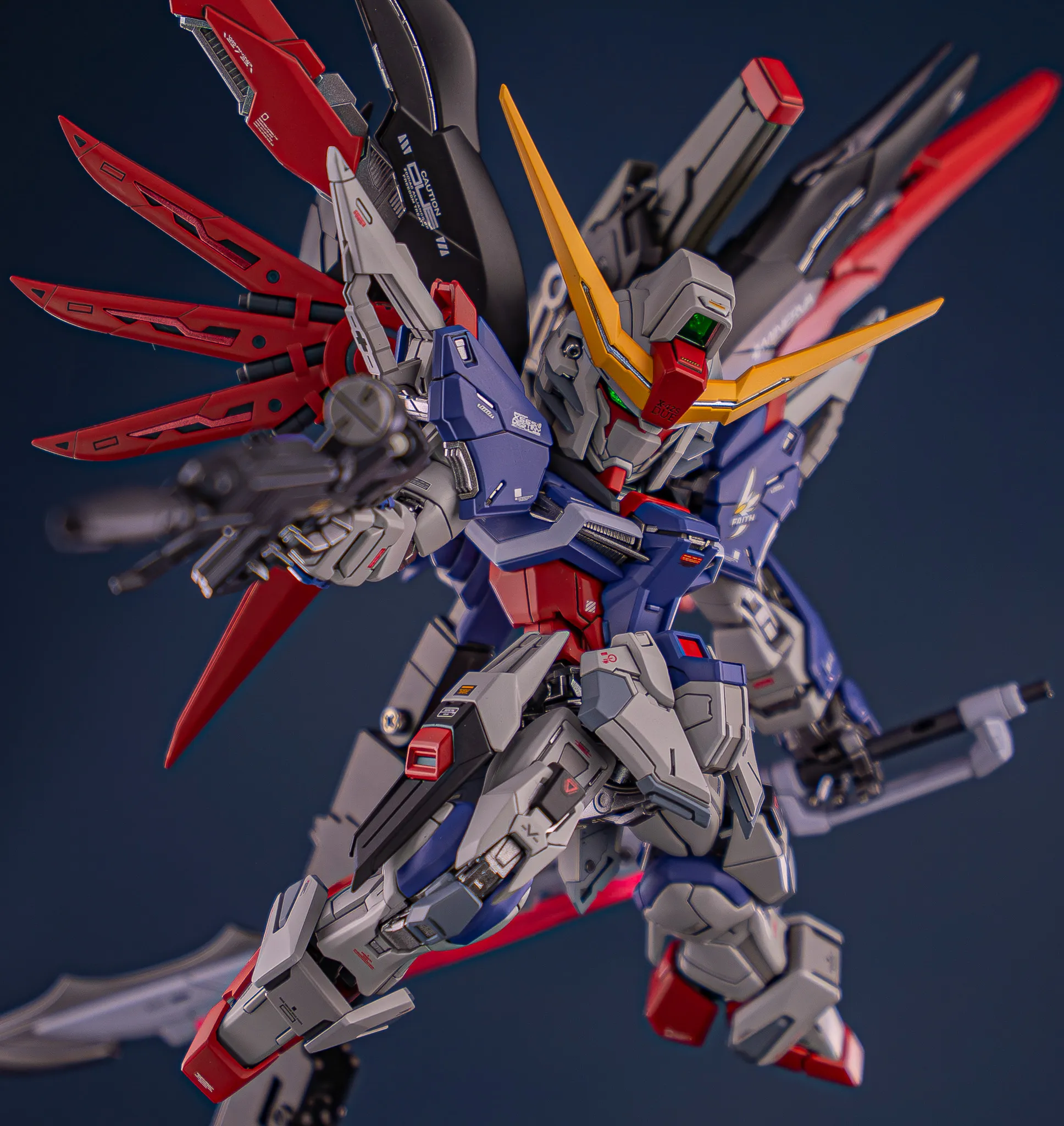 MGSD Destiny Gundam Custom Myniatures