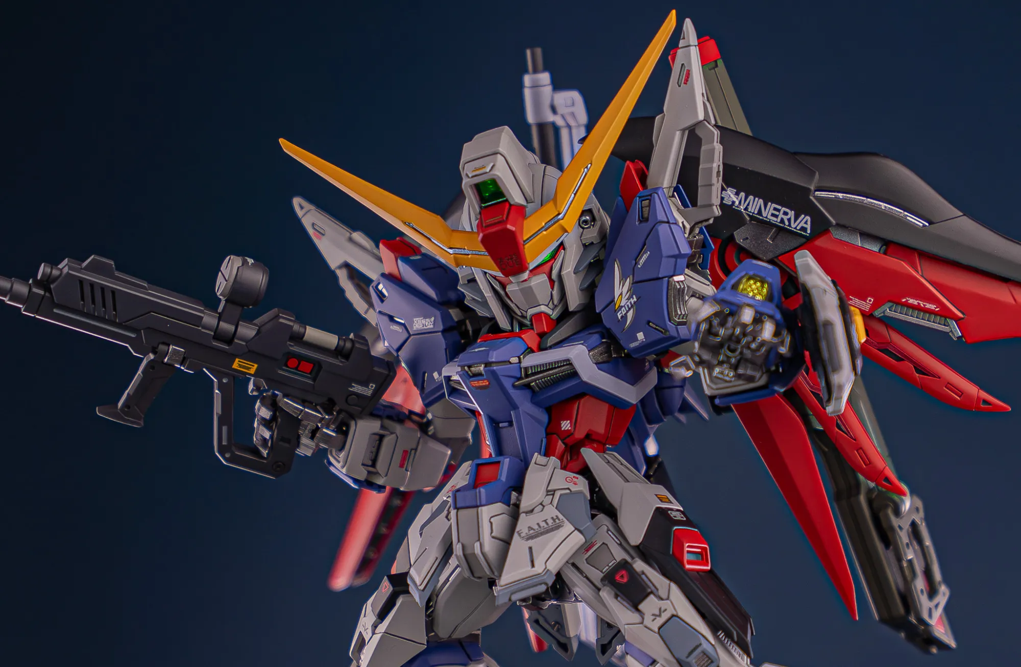 MGSD Destiny Gundam Custom Myniatures