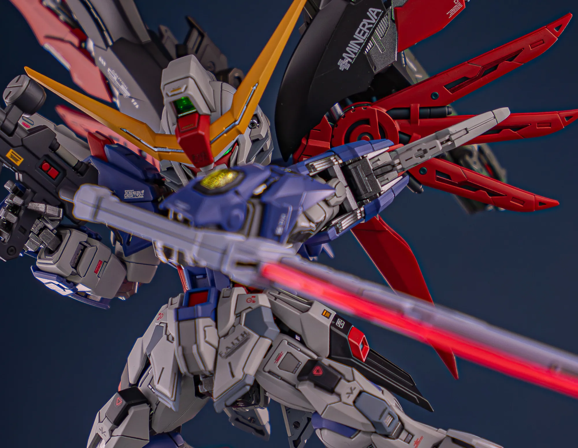 MGSD Destiny Gundam Custom Myniatures