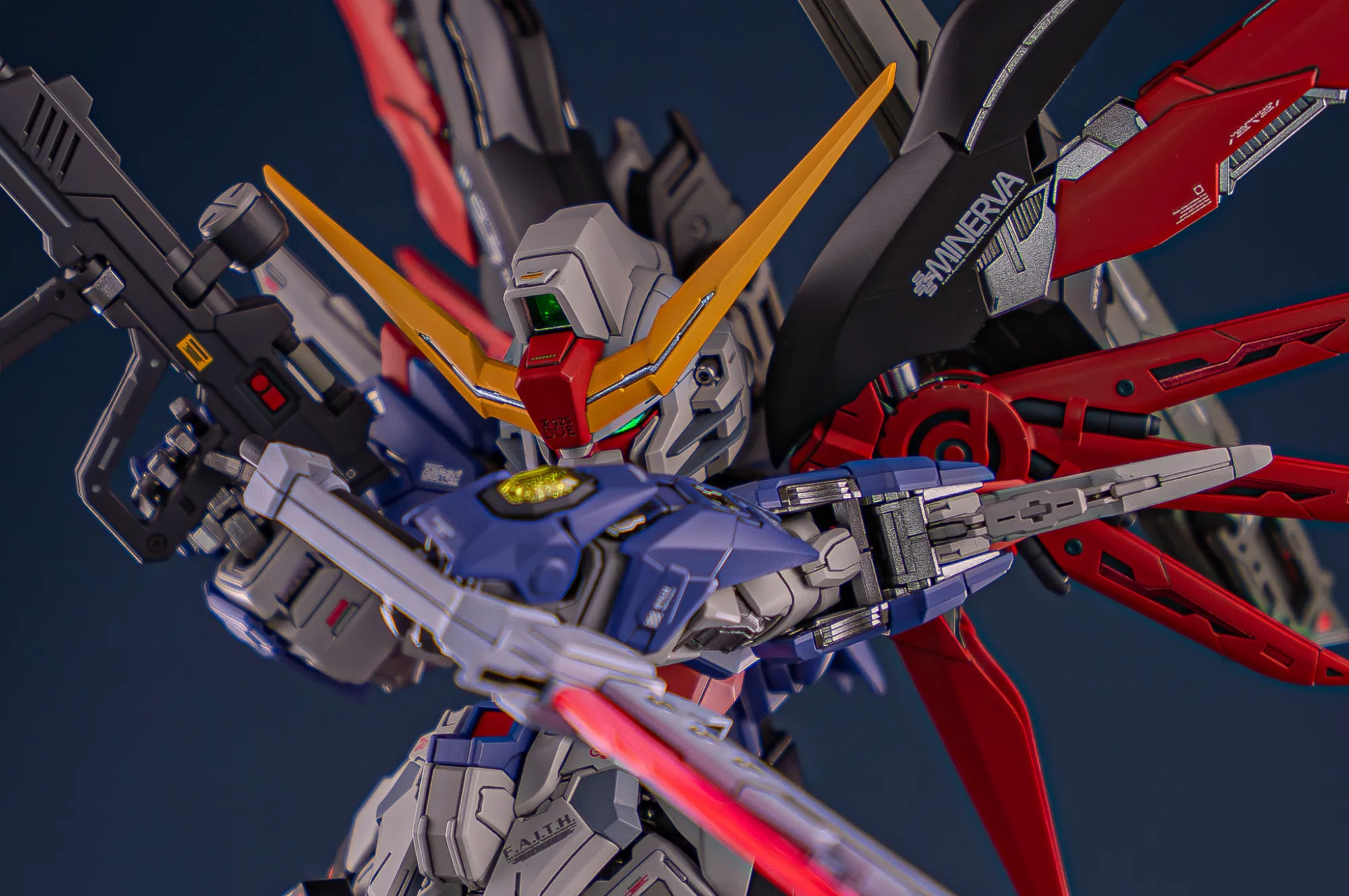 MGSD Destiny Gundam Custom Myniatures