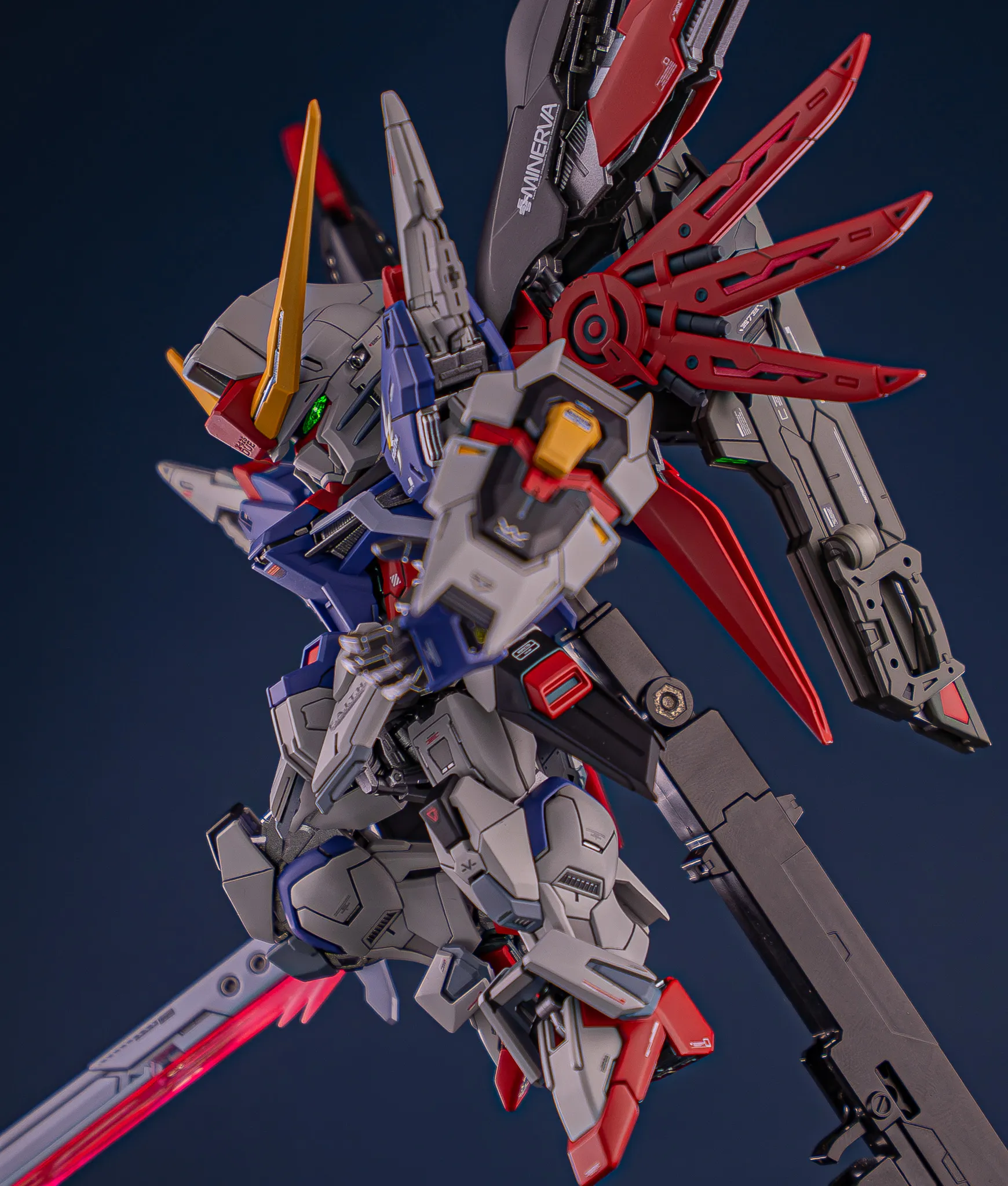 MGSD Destiny Gundam Custom Myniatures