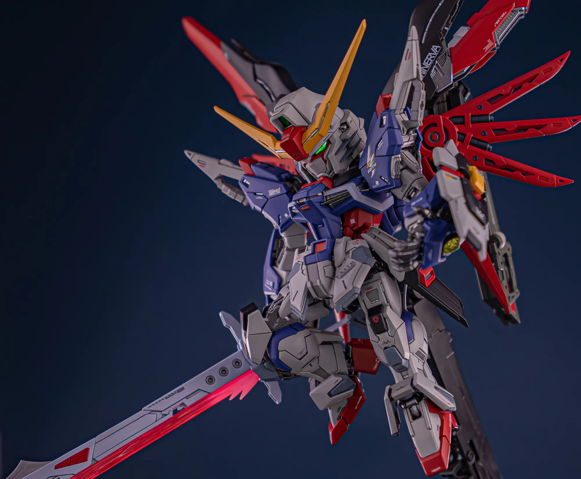 MGSD Destiny Gundam Custom Myniatures