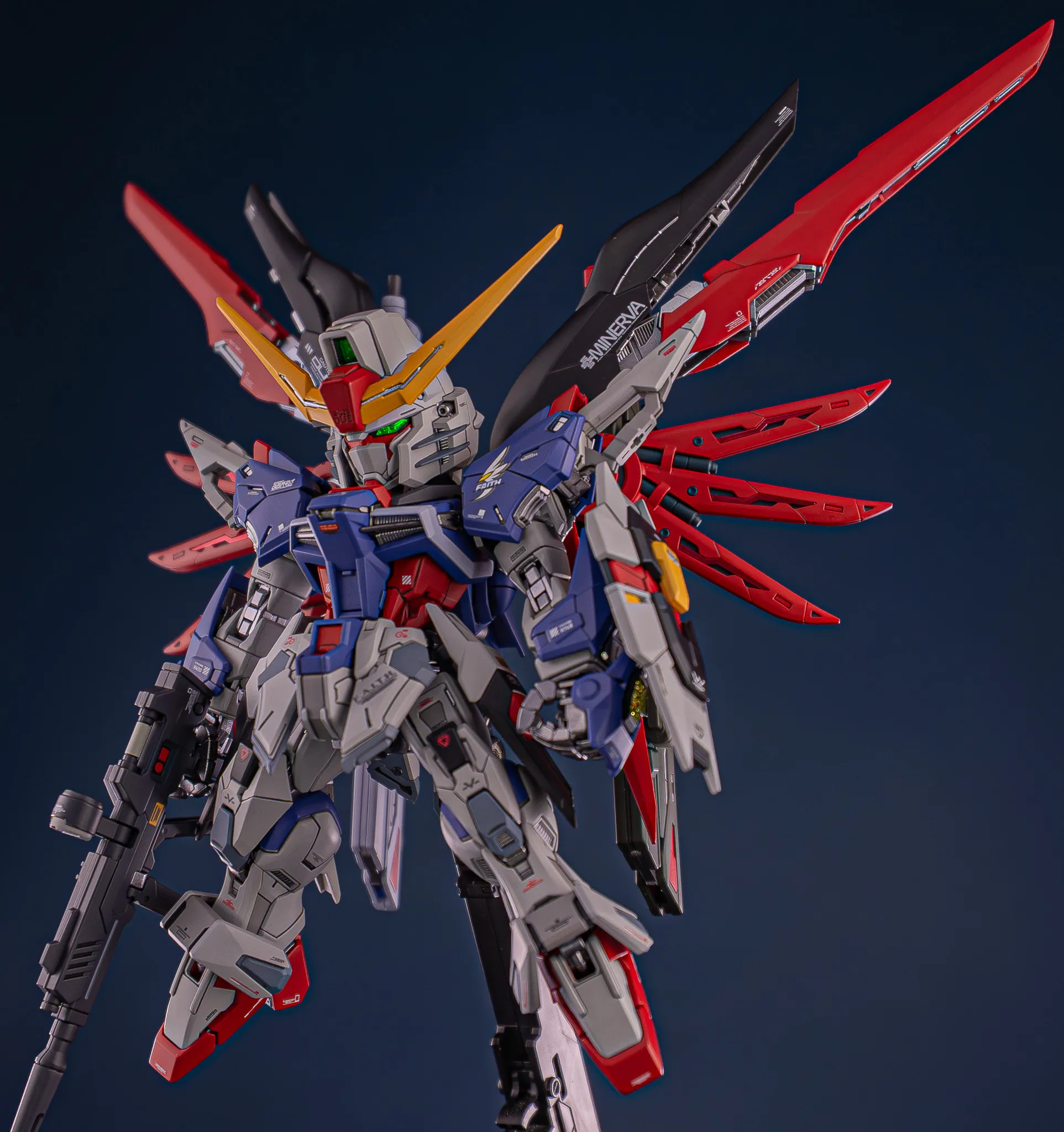 MGSD Destiny Gundam Custom Myniatures