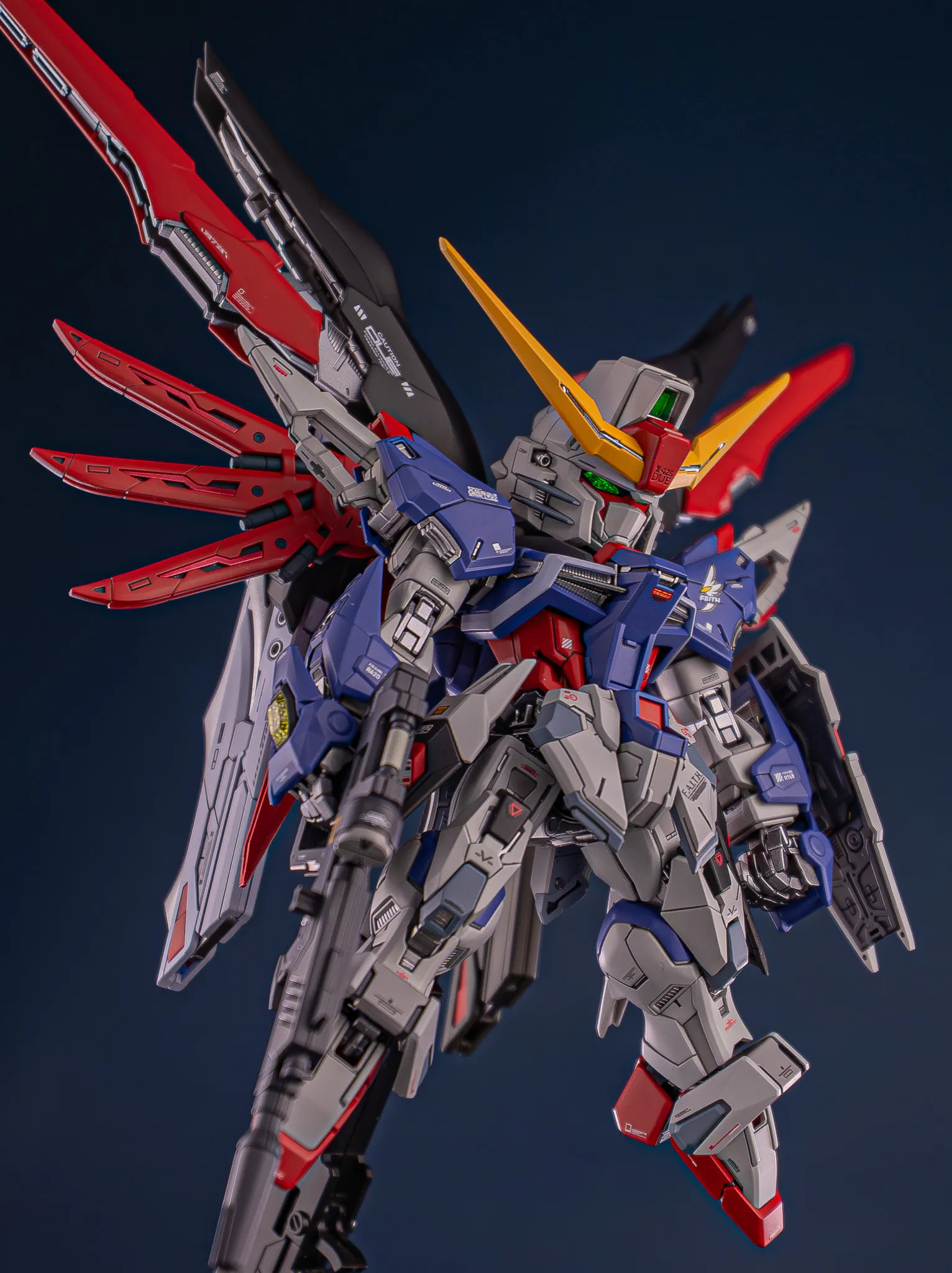 MGSD Destiny Gundam Custom Myniatures