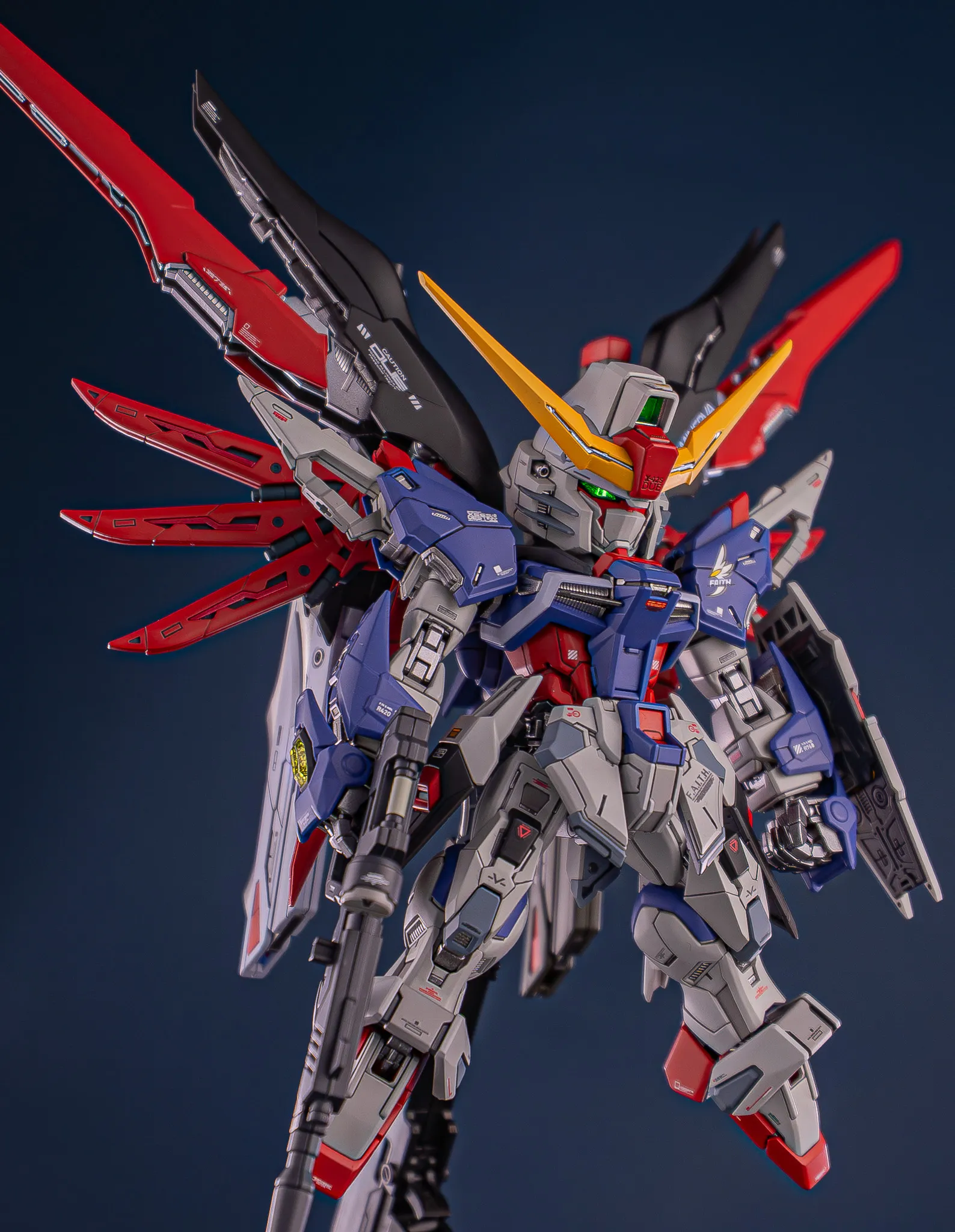 MGSD Destiny Gundam Custom Myniatures