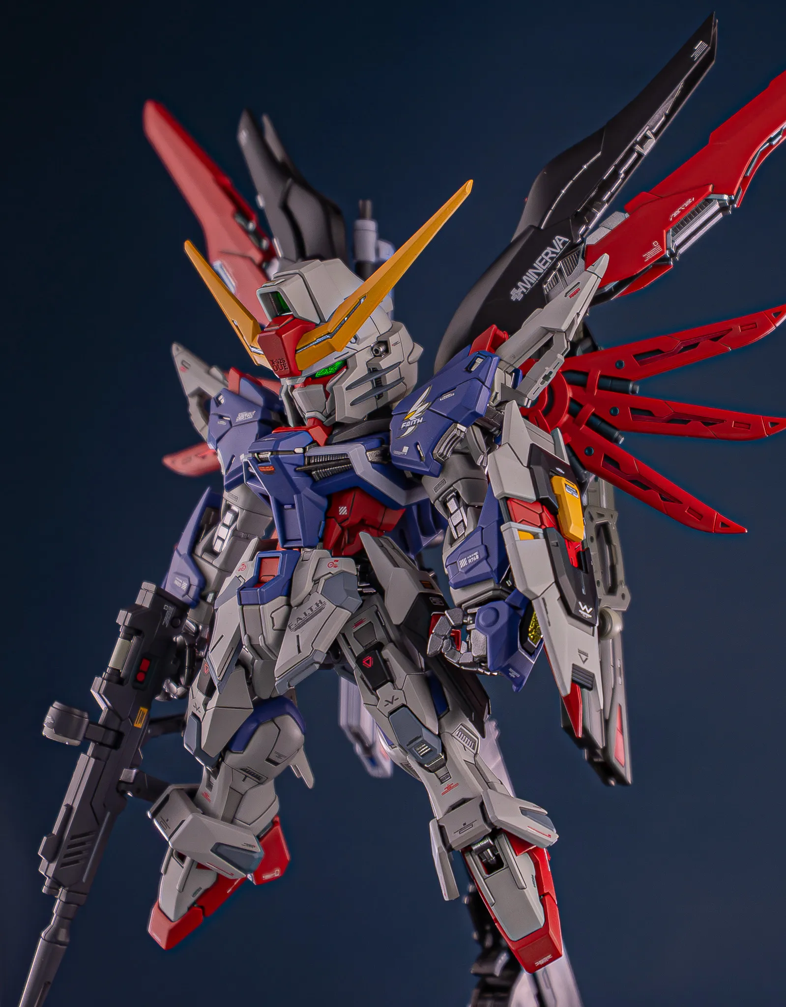 MGSD Destiny Gundam Custom Myniatures