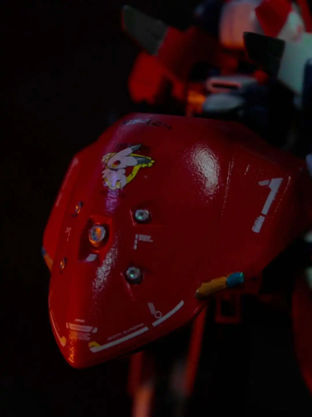 RX-124 Gundam TR-6 Woundwort Red Comet Unit Myniatures