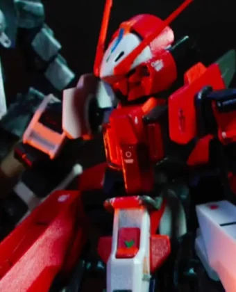 RX-124 Gundam TR-6 Woundwort Red Comet Unit Myniatures