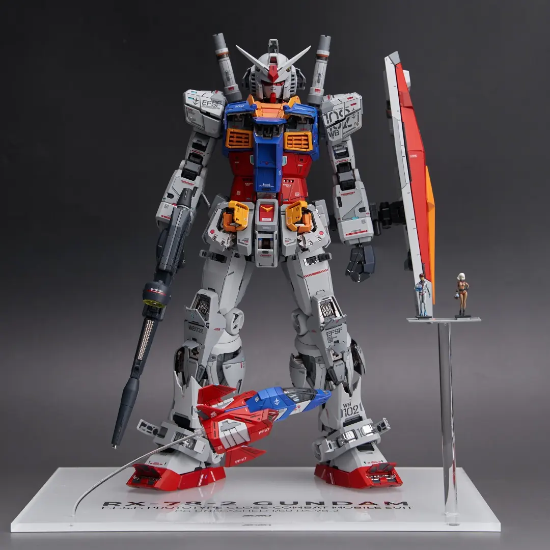 Custom Painted PGU RX-78 Gundam Myniatures (6)