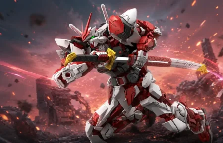 MG Gundam Liberty Astray Red Frame Myniatures