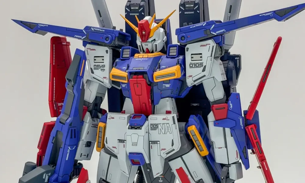 MG Enhanced-Type ZZ Gundam Myniatures