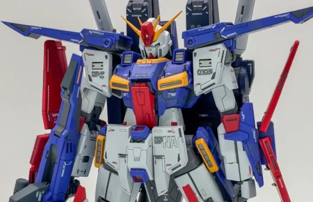 MG Enhanced-Type ZZ Gundam Myniatures