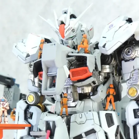 RG ν Gundam (First Lot Color Ver.) Myniatures