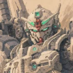 August 2026 AI-Generated Gundam Smartphone Wallpaper Myniatures
