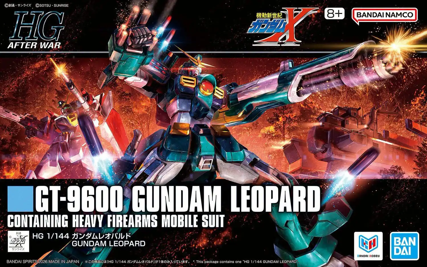 HG 1144 Gundam Leopard Myniatures (1)