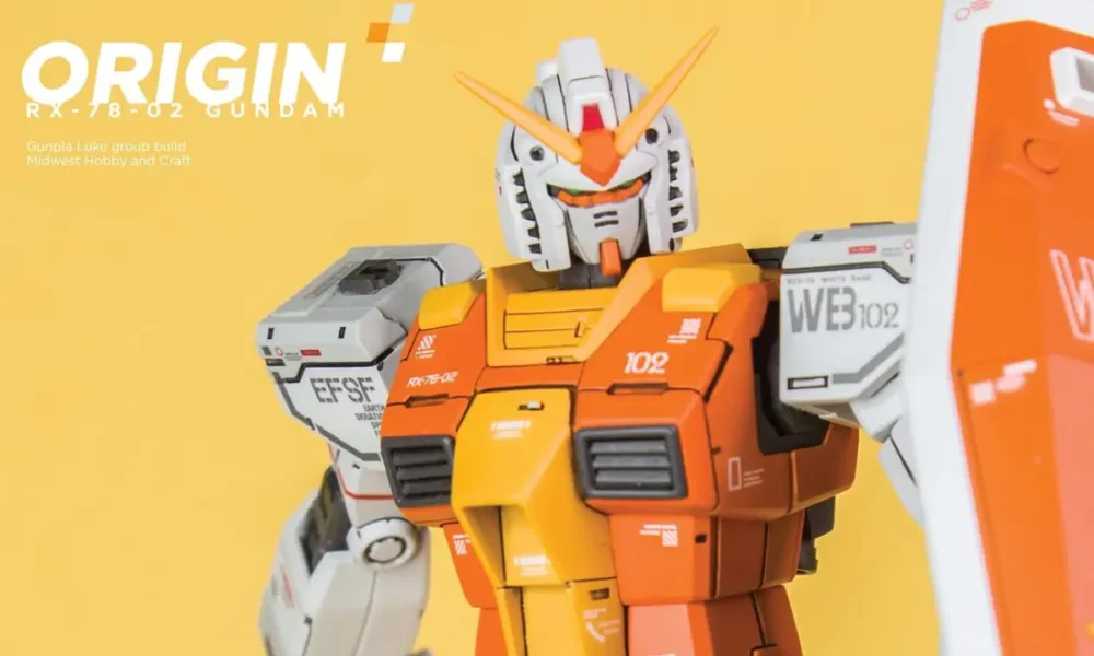 HG Origin RX-78 Gundam Myniatures