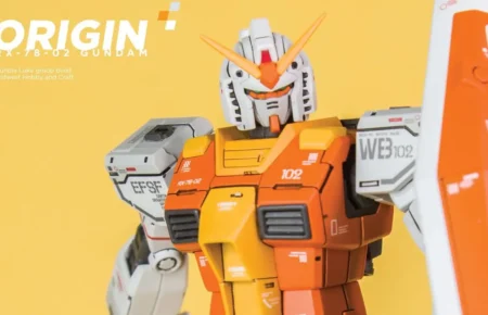 HG Origin RX-78 Gundam Myniatures