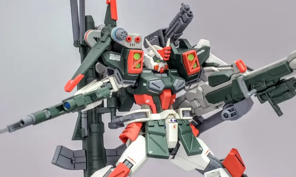 HGCE 1144 Lightning Buster Gundam Modification Myniatures